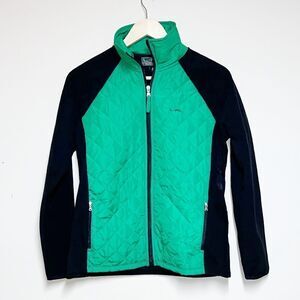 NWT Ralph Lauren Active Fleece Quilted Zip Jacket Womens Sz M